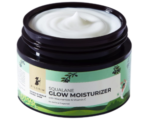 Pilgrim Squalane (Plant) Glow Moisturizer for face with Niacinamide & Vitamin C 